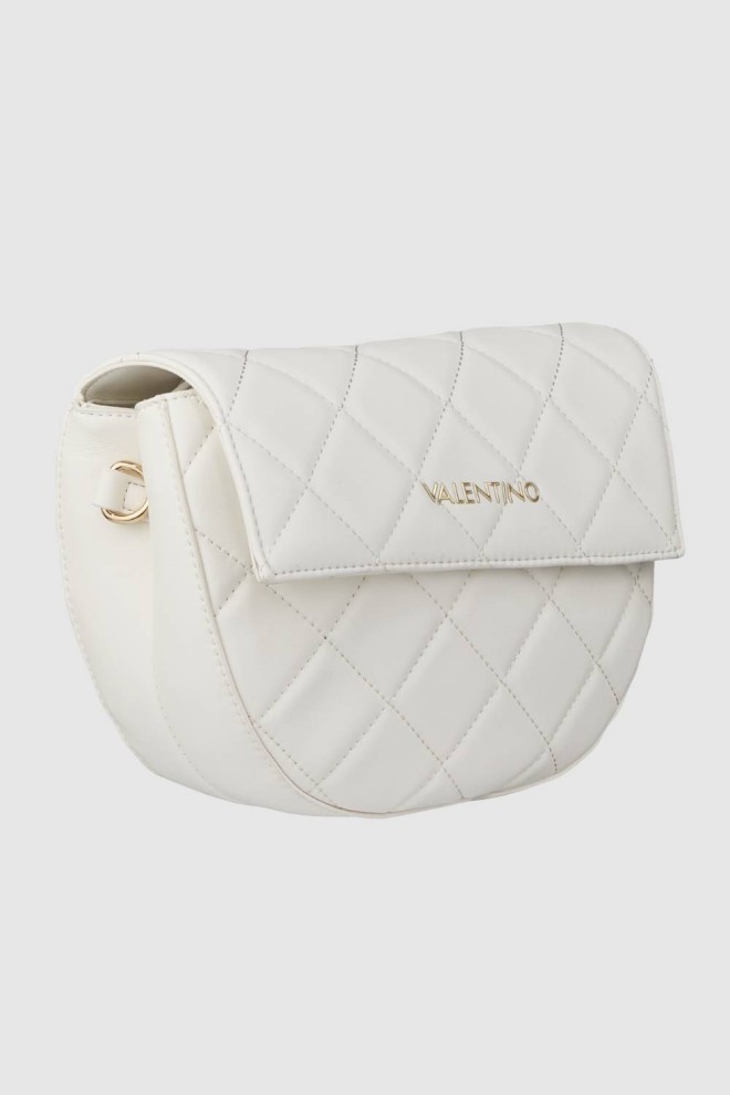 VALENTINO Quilted White Bigs Flap Bag