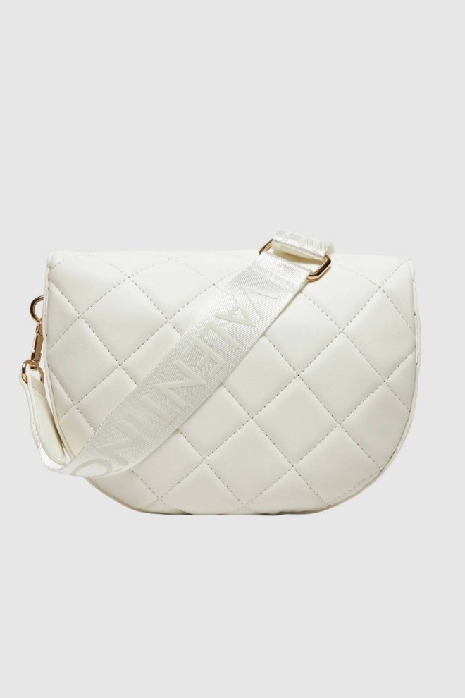 VALENTINO Quilted White Bigs Flap Bag