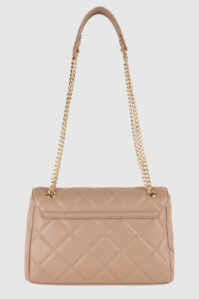 VALENTINO Beżowa torebka Ada Flap Bag