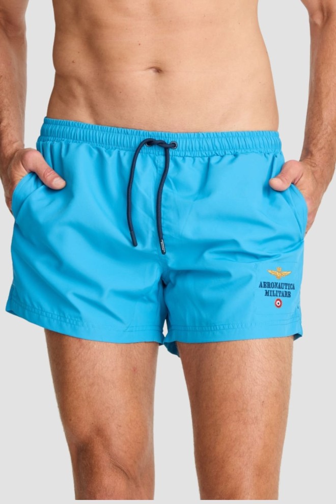 AERONAUTICA MILLITARE Blue swim trunks