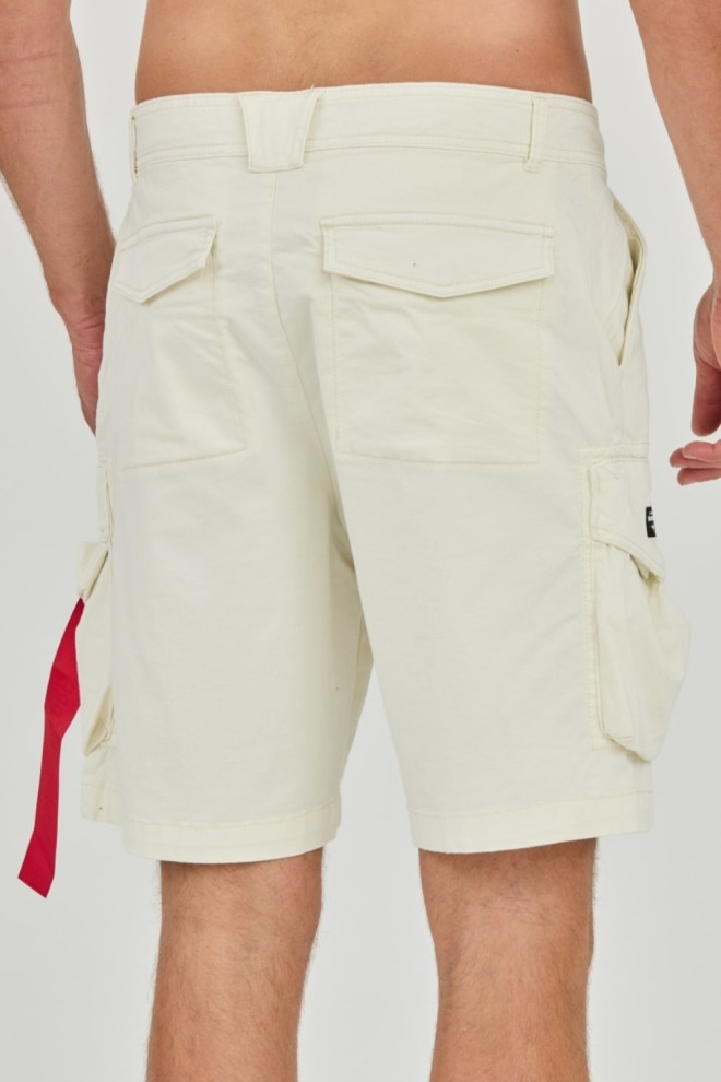 AERONAUTICA MILLITARE Beige Crew Chief Shorts