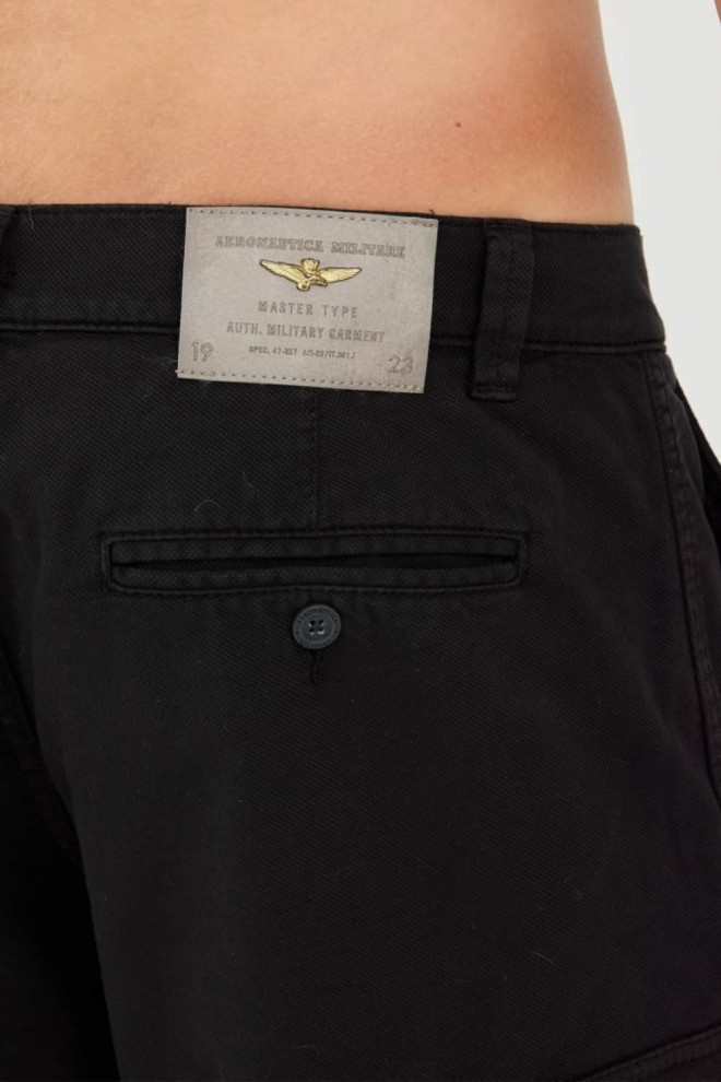 AERONAUTICA MILITARE Bărbați negru Frecce Tricolori bermude