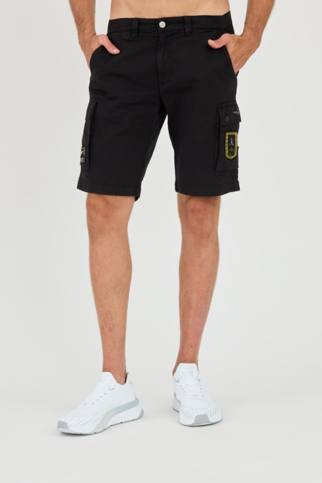 AERONAUTICA MILITARE Bărbați negru Frecce Tricolori bermude