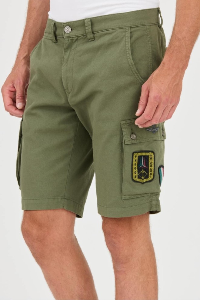 AERONAUTICA MILITARE Bărbați verde Frecce Tricolori bermude