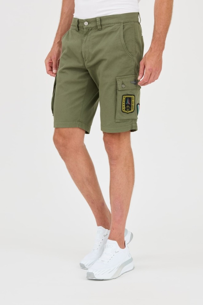 AERONAUTICA MILITARE Bărbați verde Frecce Tricolori bermude