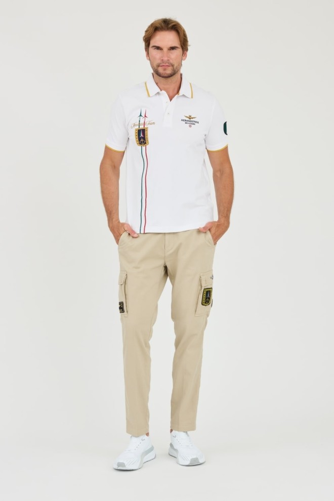 AERONAUTICA MILLITARE Бежеві бойові черевики TROUSERS