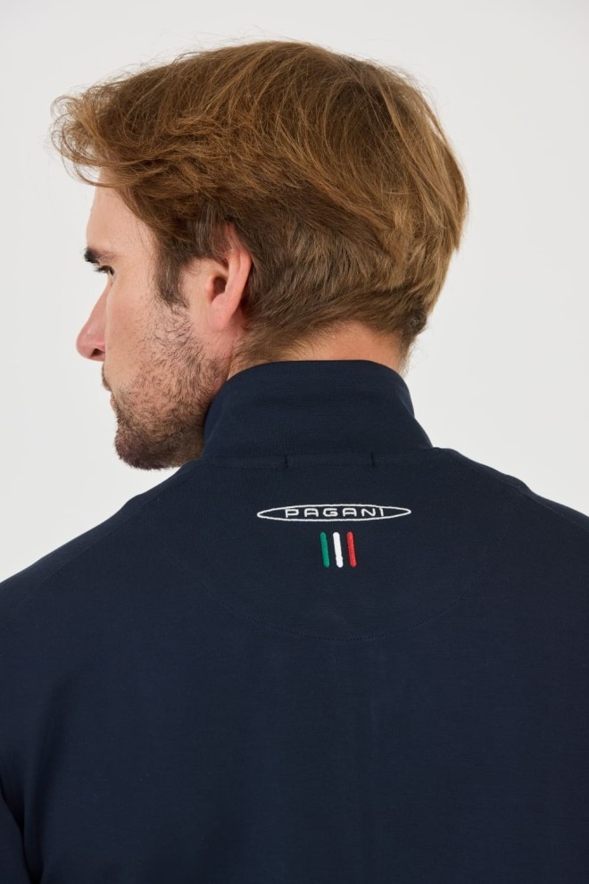 AERONAUTICA MILITARE Bărbați albastru marin SWEATSHIRT hanorac