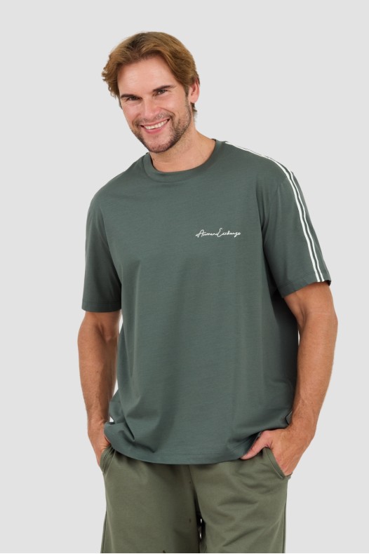 ARMANI EXCHANGE green t-shirt