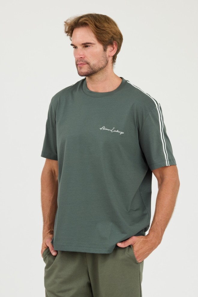 ARMANI EXCHANGE green t-shirt