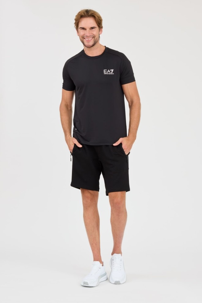 ARMANI EXCHANGE Black Bermuda shorts