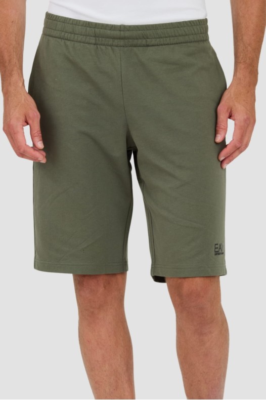 EA7 Green Bermuda Shorts