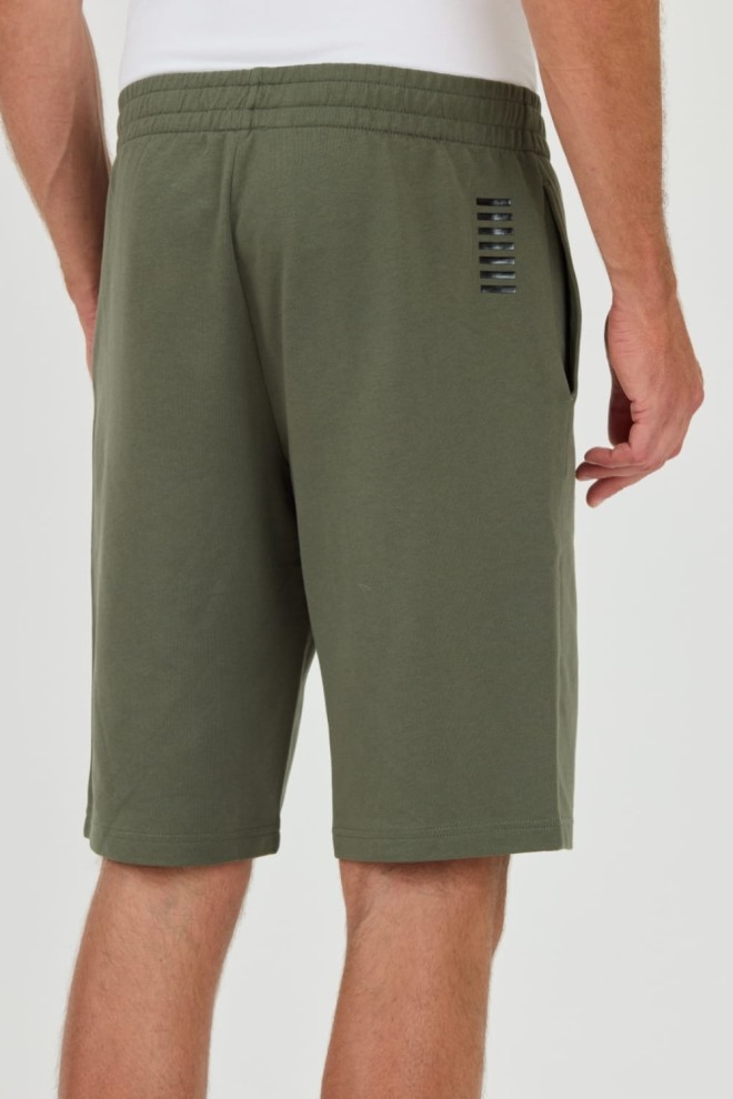 EA7 Green Bermuda Shorts