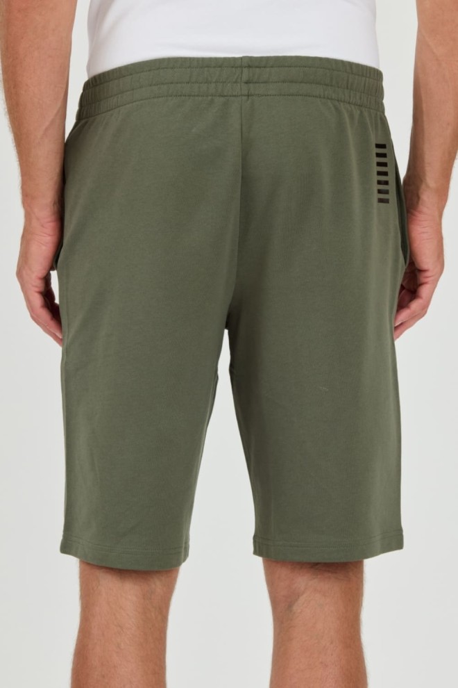 EA7 Green Bermuda Shorts