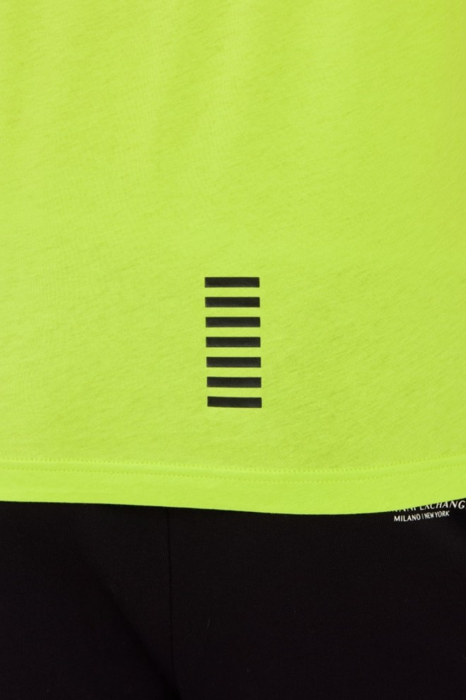 EA7 Neon tricou din bumbac pentru bărbați