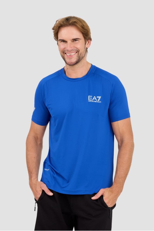 EA7 Tricou albastru Ventus...