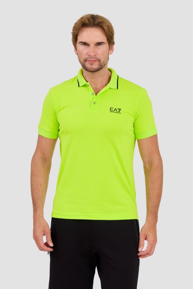 EA7 Green polo shirt