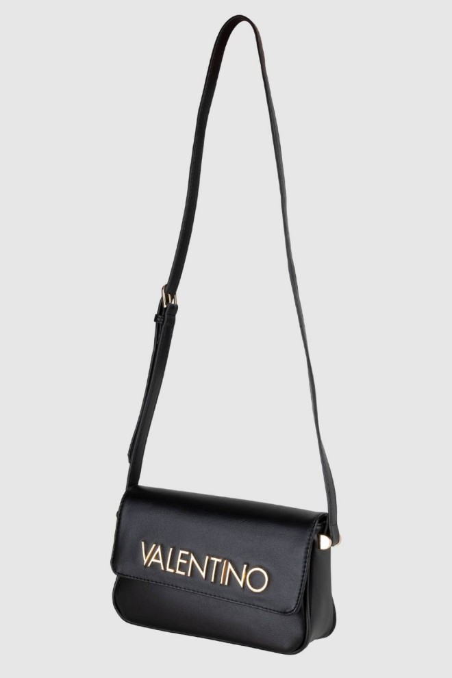 VALENTINO Czarna listonoszka Caprice Flap Bag