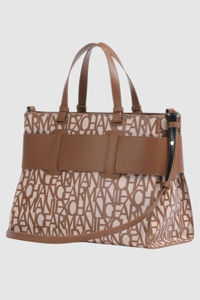 ARMANI EXCHANGE Brown Classic Handbag