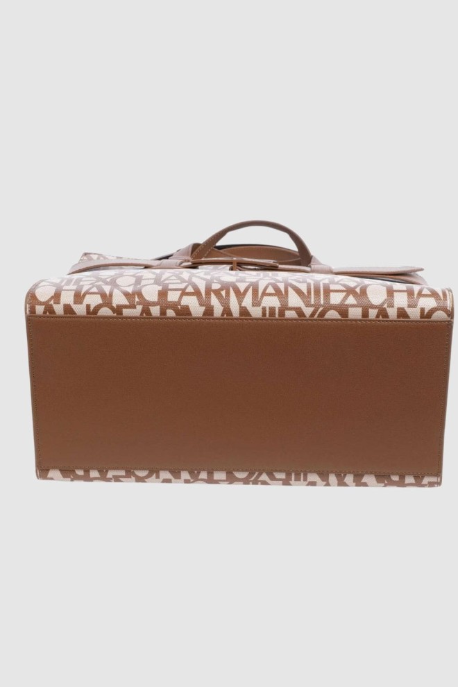 ARMANI EXCHANGE Geantă de mână clasică maro