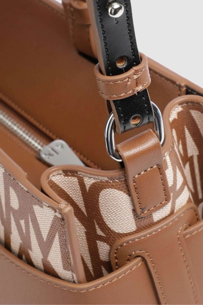 ARMANI EXCHANGE Geantă de mână clasică maro