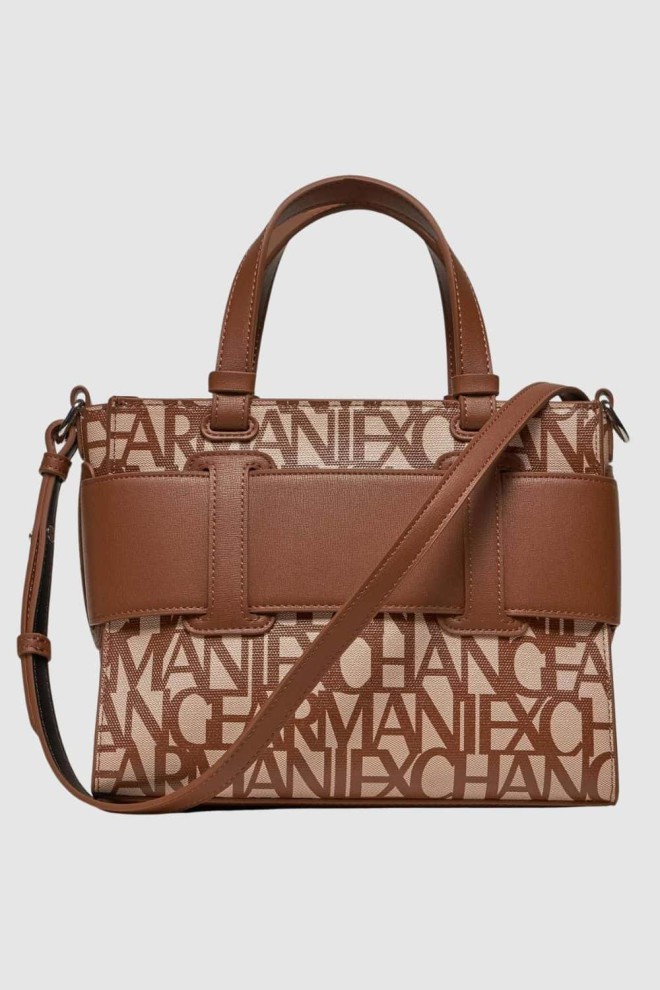 ARMANI EXCHANGE Brown Classic Handbag