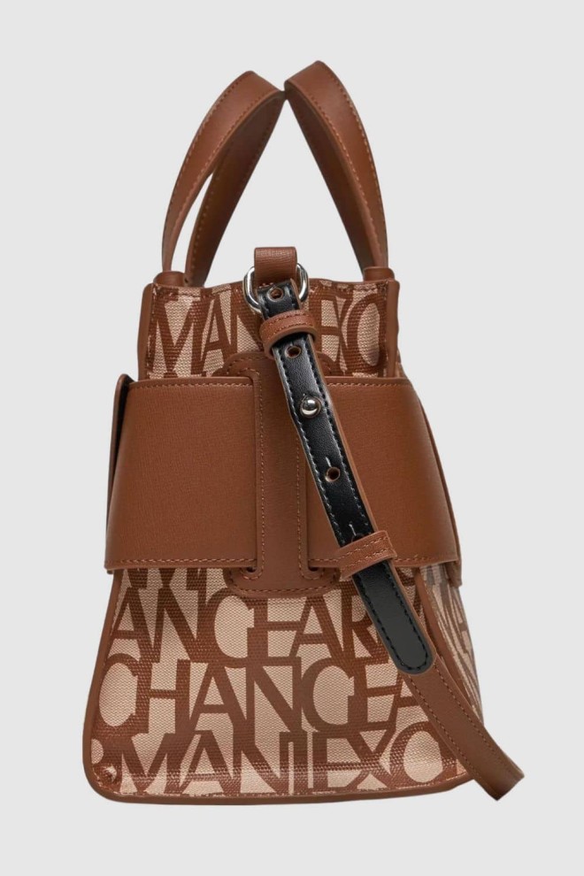 ARMANI EXCHANGE Brązowa torebka klasyczna