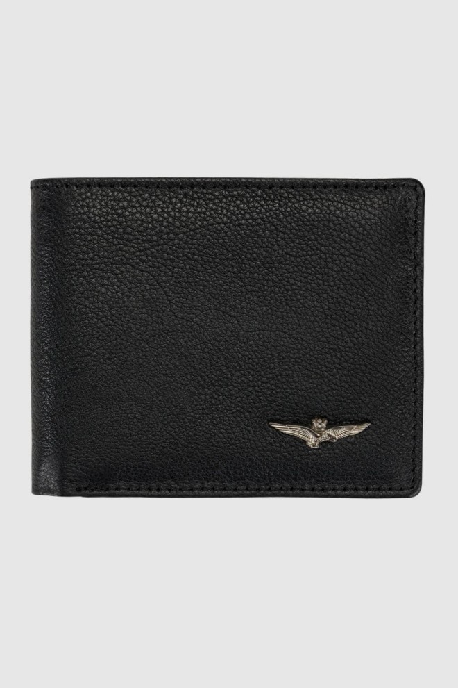 AERONAUTICA MILLITARE Leather men's eagle wallet