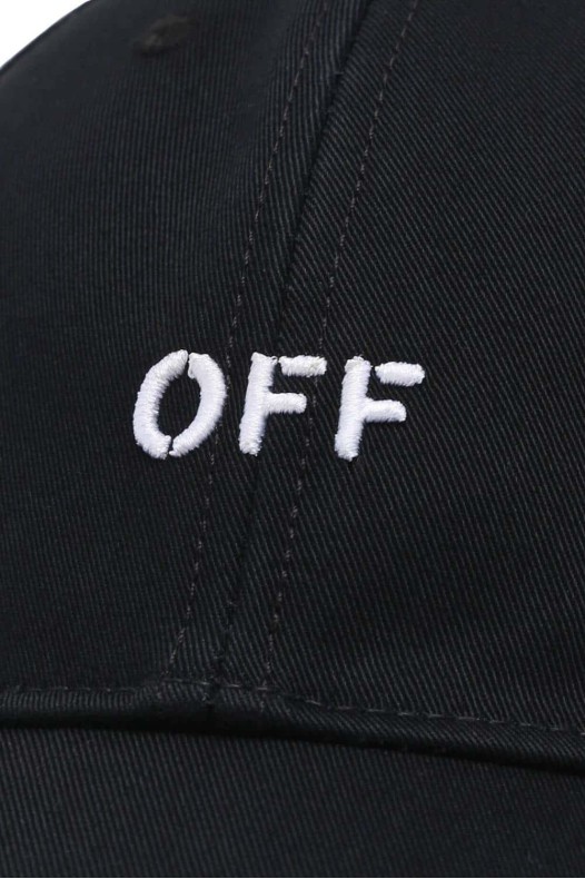 OFF-WHITE Black baseball...