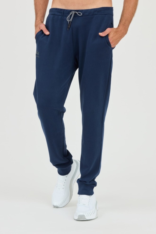 LA MARTINA Navy blue sweatpants