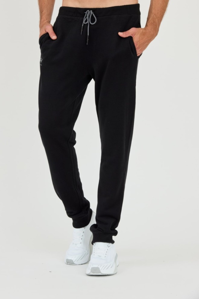 LA MARTINA Black sweatpants