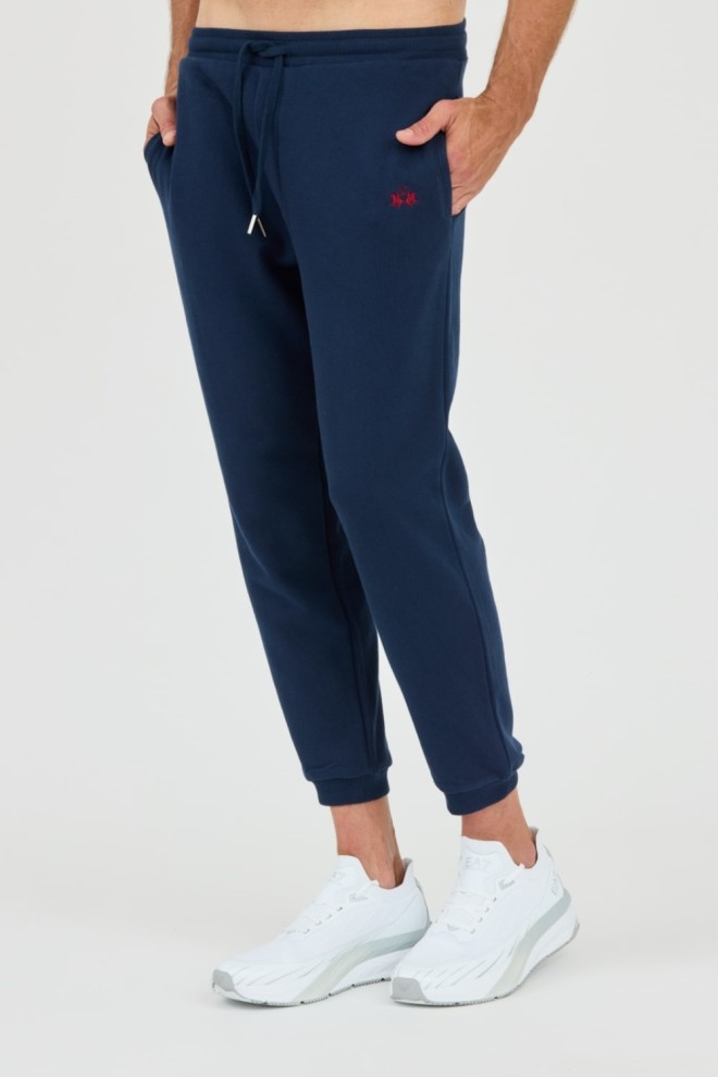 LA MARTINA Navy blue sweatpants