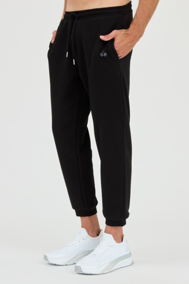 LA MARTINA Black sweatpants