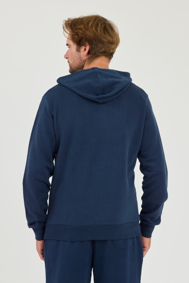 LA MARTINA Hanorac cu glugă pentru bărbați, albastru marin