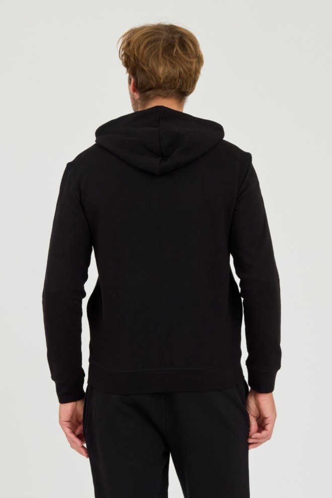 GUESS Black Hooded Sweatshirt