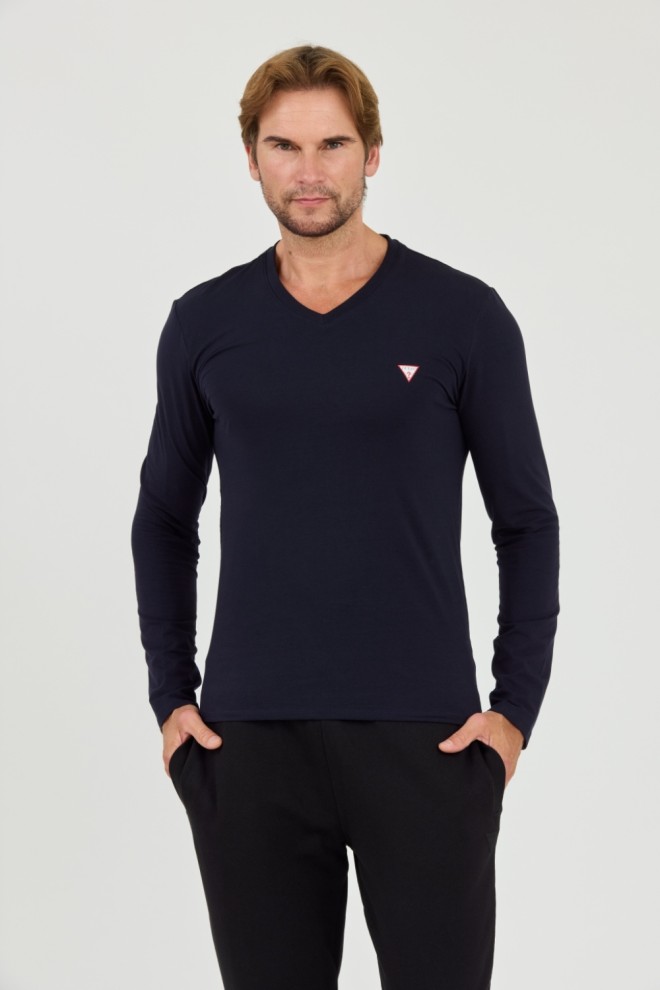 GUESS Navy blue Core Tee longsleeve