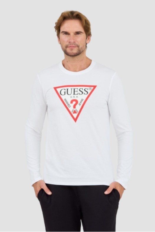 GUESS White Longsleeve...