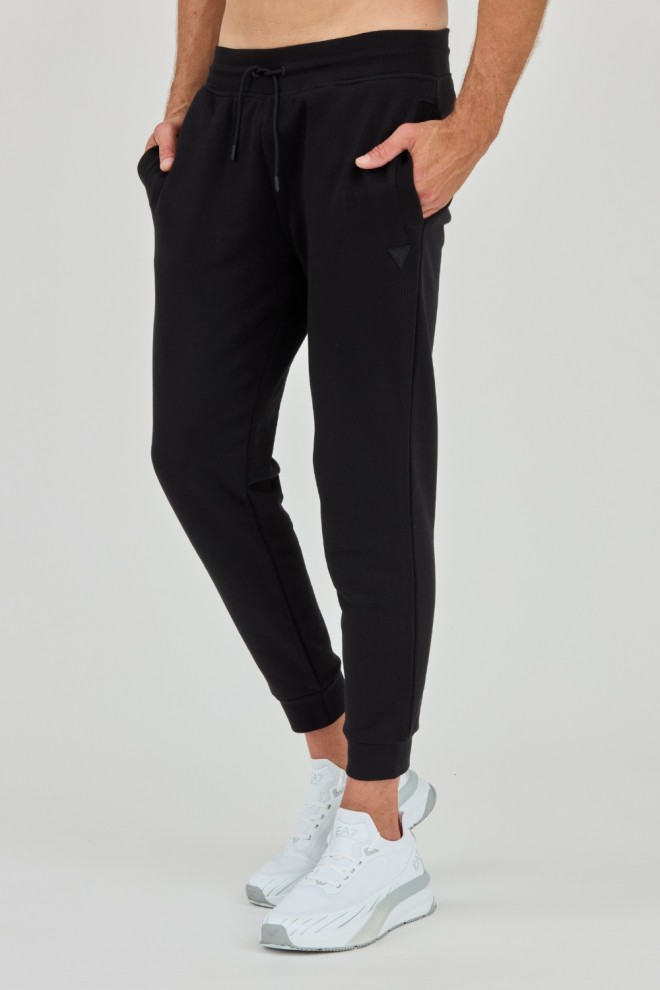 Pantaloni de trening pentru bărbați GUESS Black