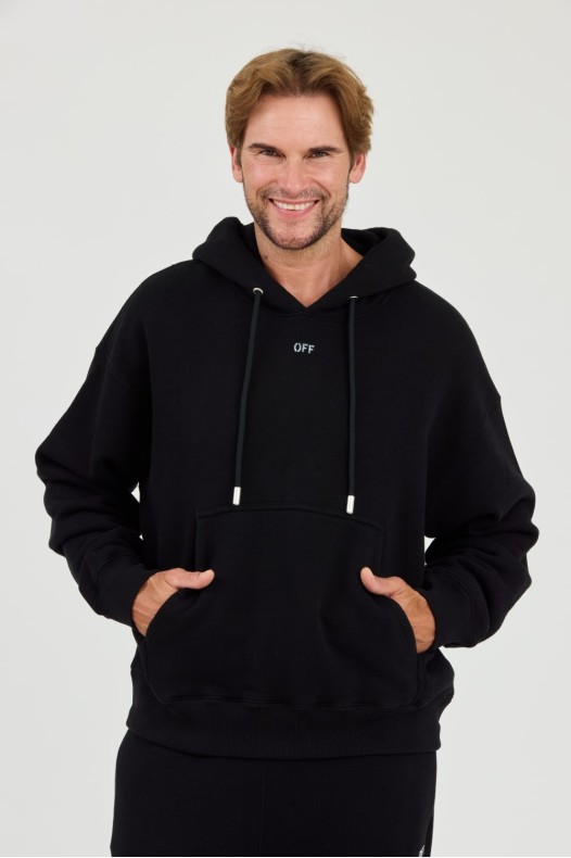 OFF-WHITE Hanorac negru...
