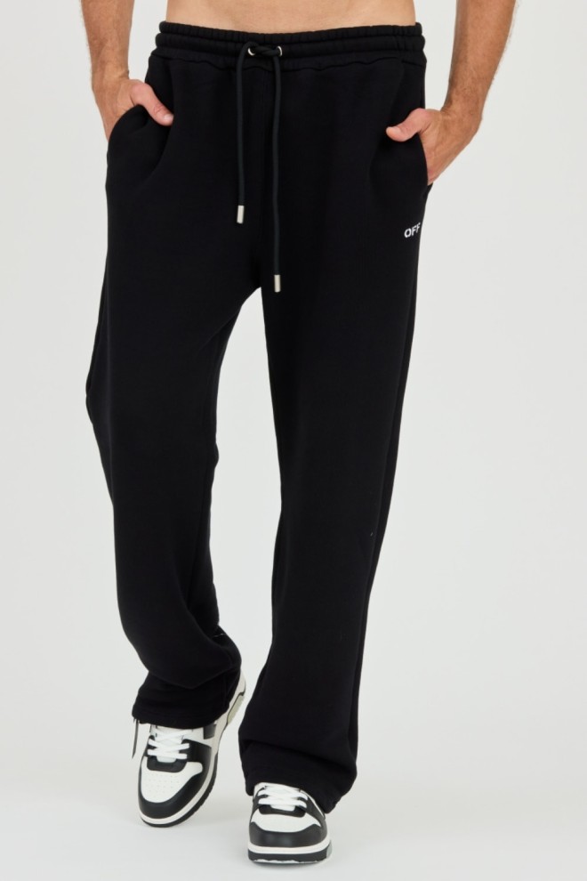 OFF-WHITE Black Stitch Arr Sweatpants