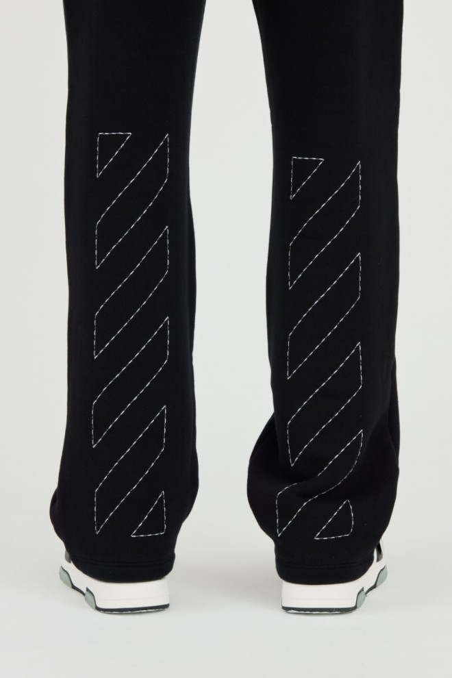 Pantaloni de trening OFF-WHITE Black Stitch Arr pentru bărbați