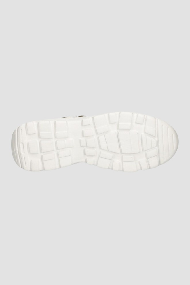 JUST CAVALLI Adidași negri cu logo auriu Fondo Casper