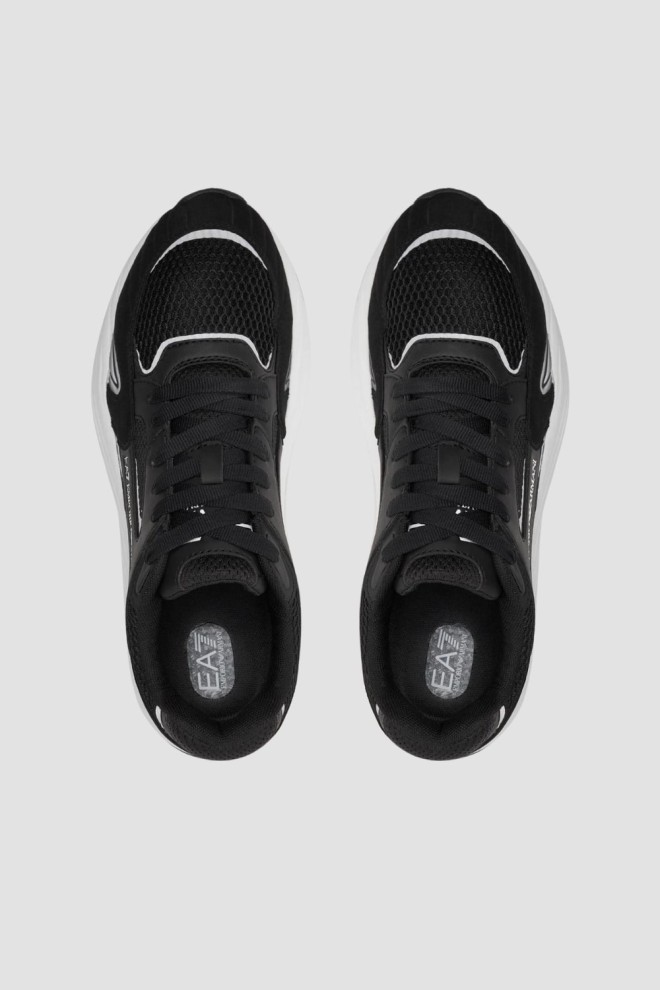 Adidași pentru bărbați EA7 negru și alb