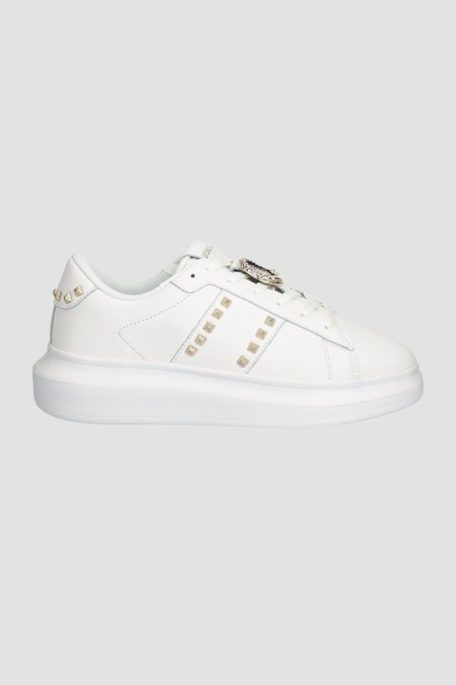 JUST CAVALLI White FONDO URSA DIS sneakers. 3