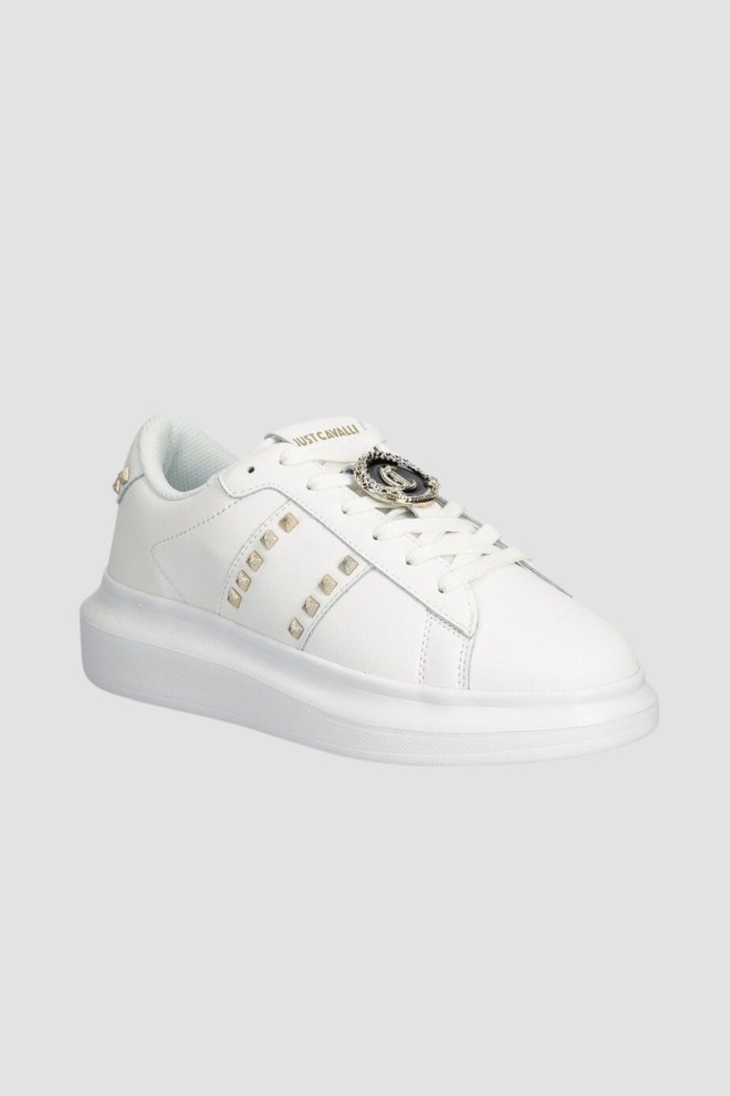 JUST CAVALLI White FONDO URSA DIS sneakers. 3