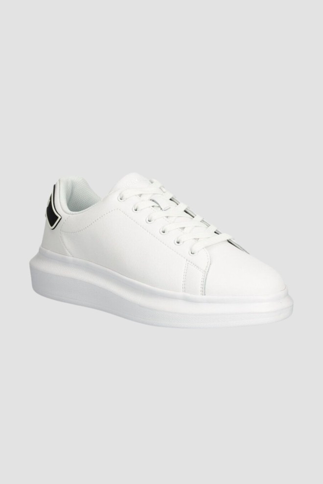 JUST CAVALLI White leather FONDO URSA DIS sneakers. 2