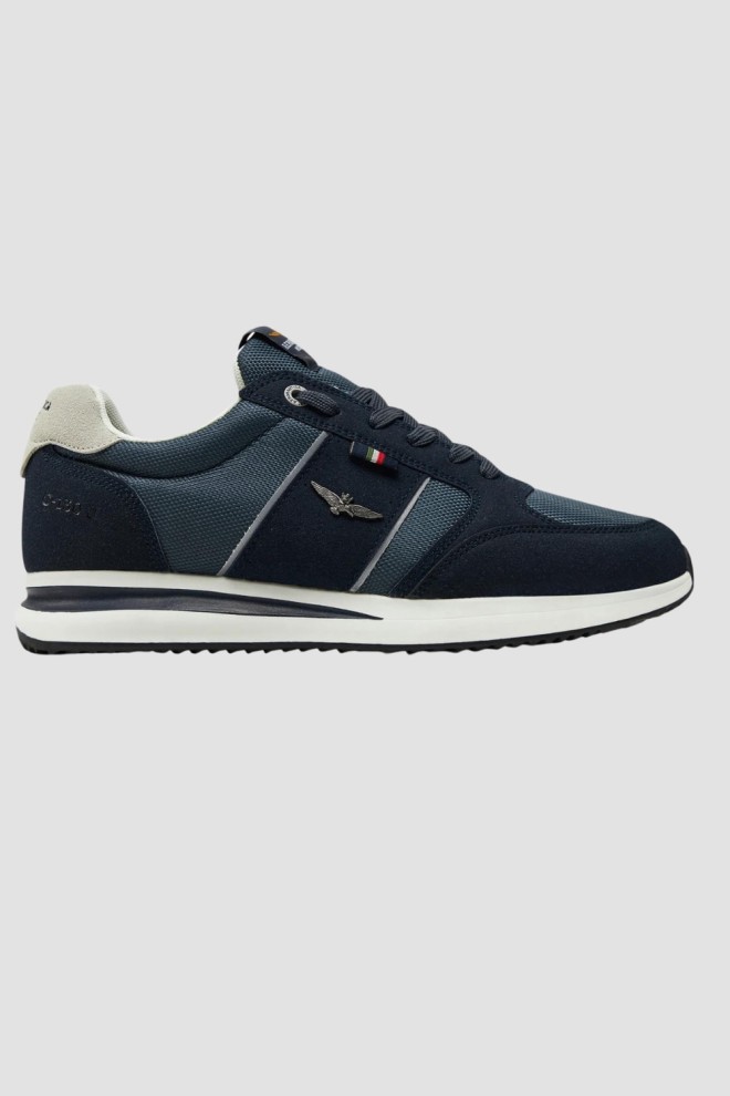 AERONAUTICA MILITARE Navy blue Running sneakers