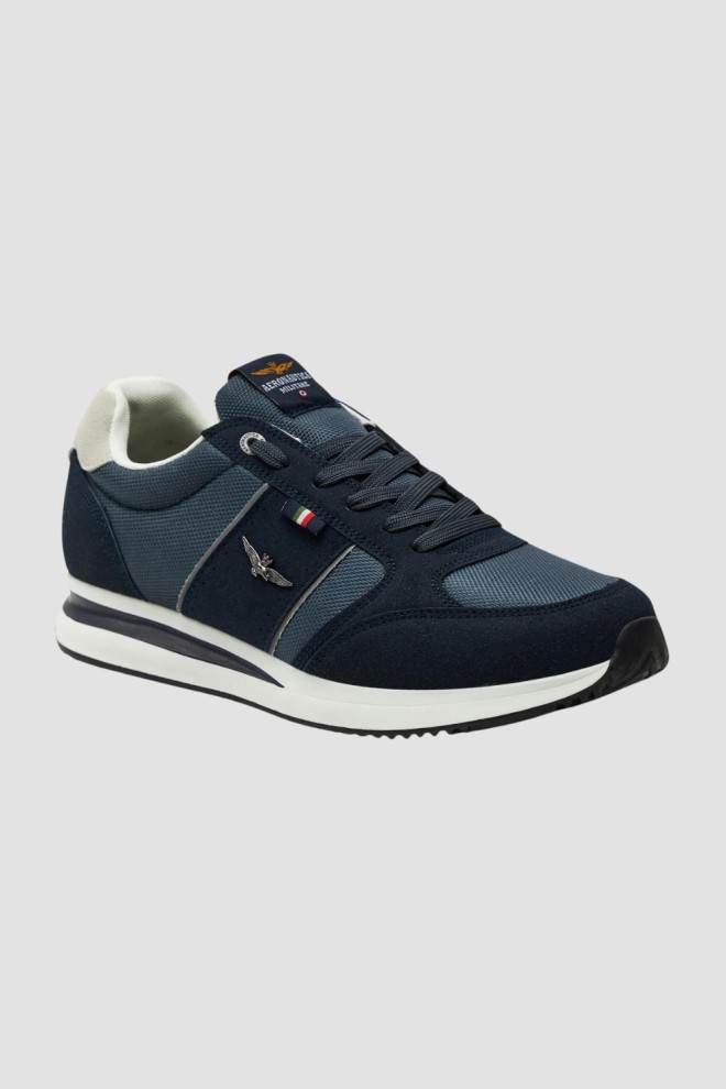 AERONAUTICA MILITARE Navy blue Running sneakers