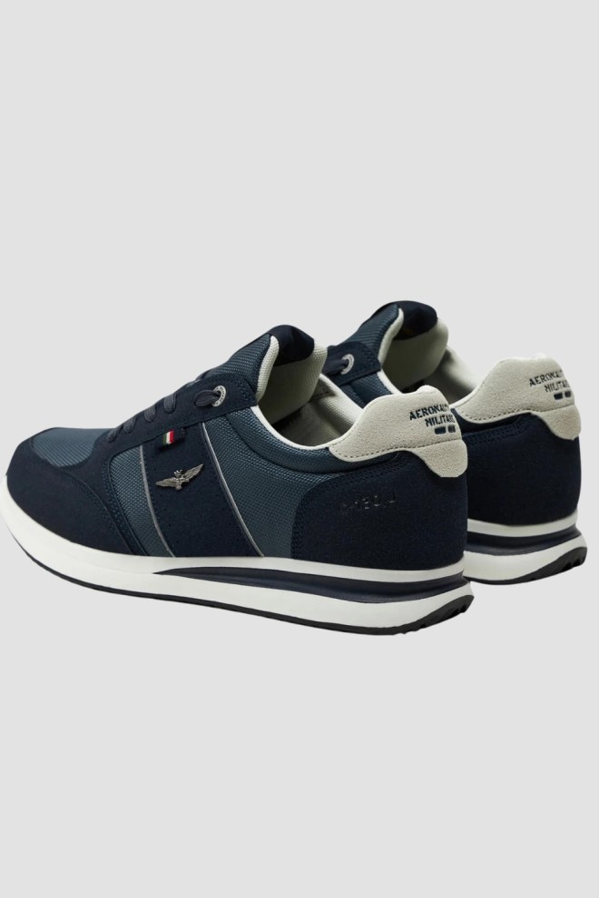 AERONAUTICA MILITARE Navy blue Running sneakers