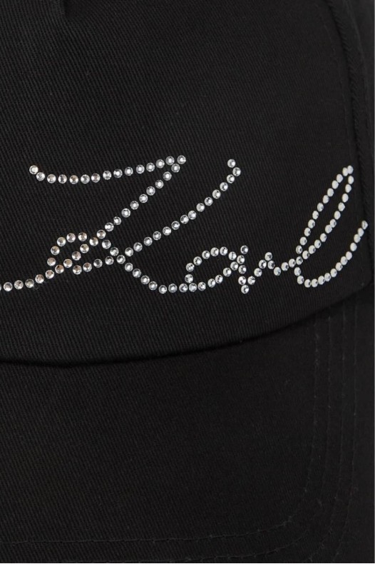 KARL LAGERFELD Black Cap...