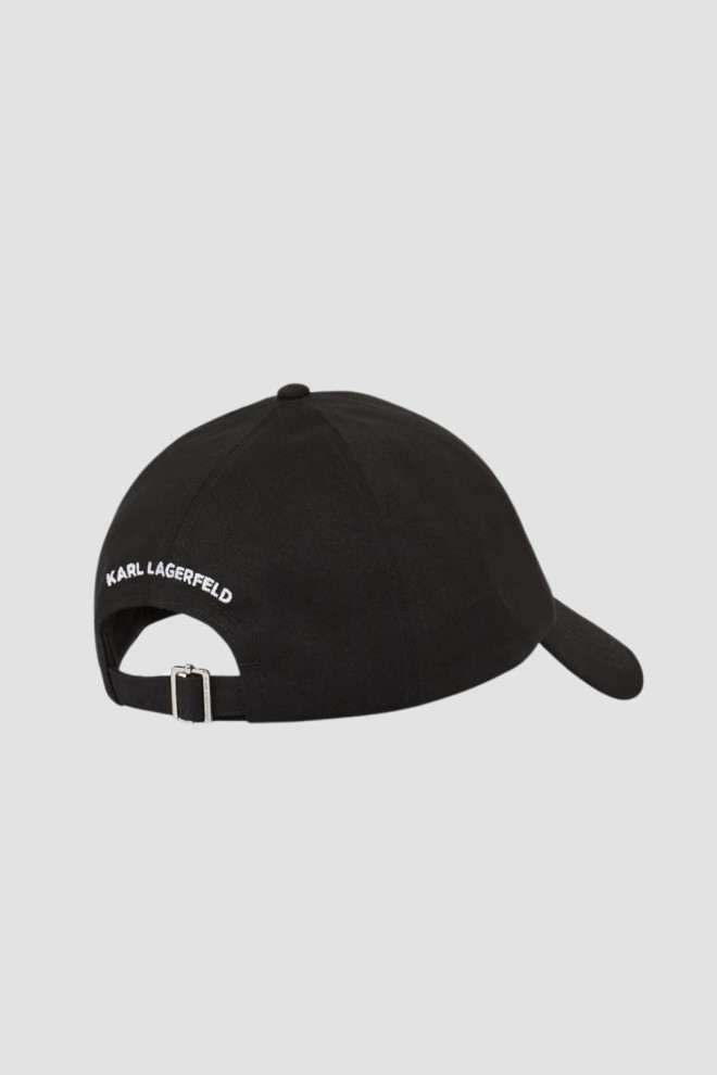 KARL LAGERFELD Black K/icon 2.0 Cap Xl KC